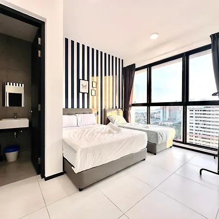 New 2Br Or 3Br Homey Getaway Stay 7 To 10 Pax At Urban Suites, Georgetown By Urban Staycation Lod Jelutong Exterior photo