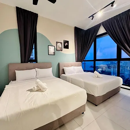 New 2Br Or 3Br Homey Getaway Stay 7 To 10 Pax At Urban Suites, Georgetown By Urban Staycation Lod Jelutong Exterior photo