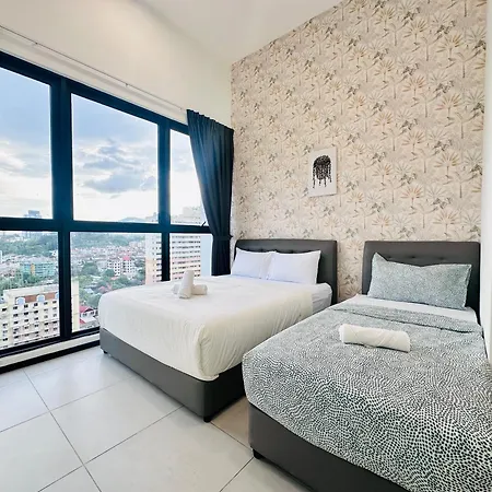 New 2Br Or 3Br Homey Getaway Stay 7 To 10 Pax At Urban Suites, Georgetown By Urban Staycation Lod Jelutong Exterior photo