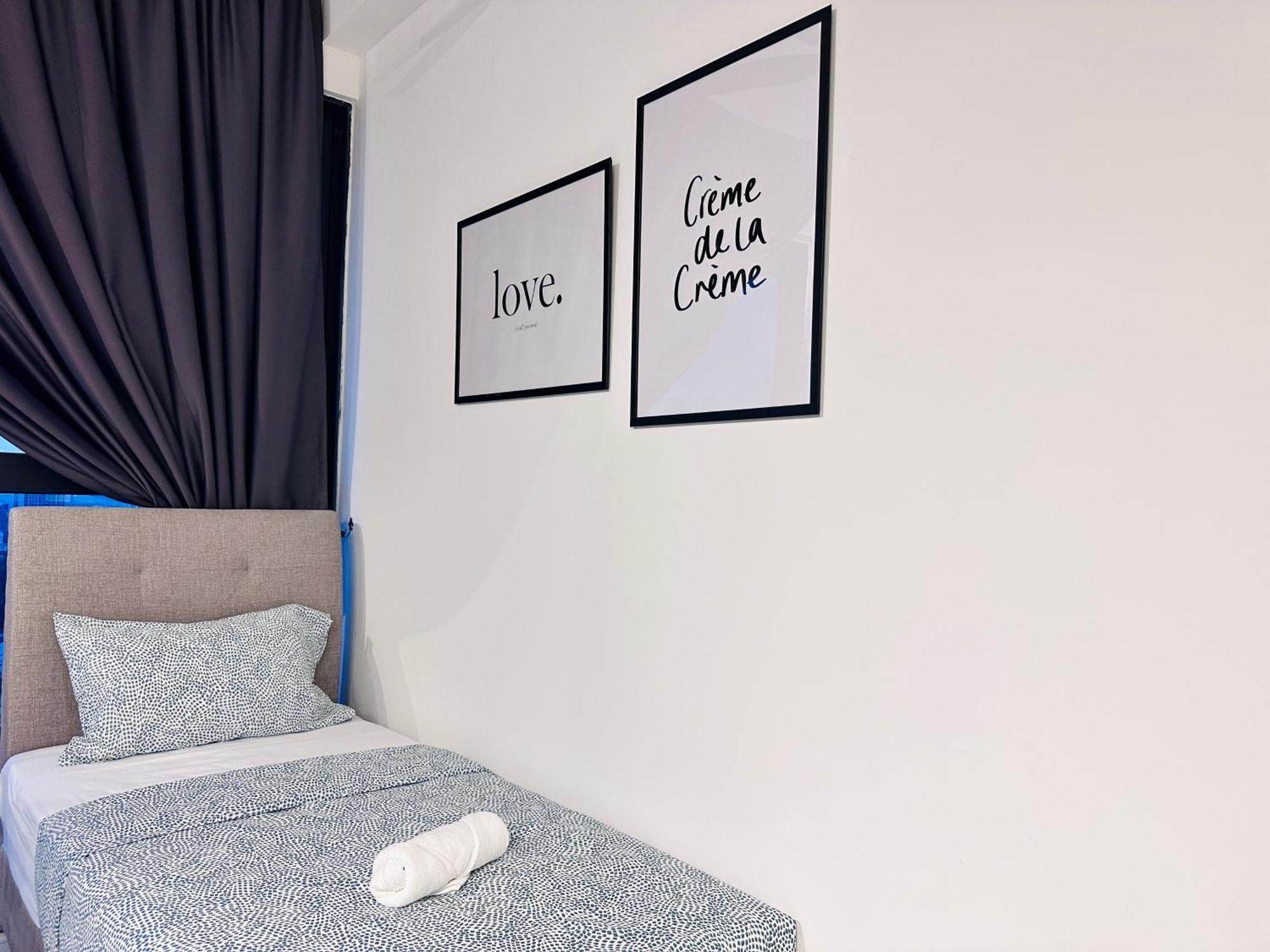 New 2br Or 3br Homey Getaway 7 To 10 Pax At Urban Suites, Georgetown By Urban Staycation Lod Jelutong